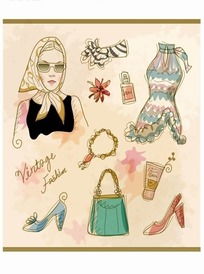 手繪卡通生活用品矢量素材 動漫制作與設計的創(chuàng)意源泉